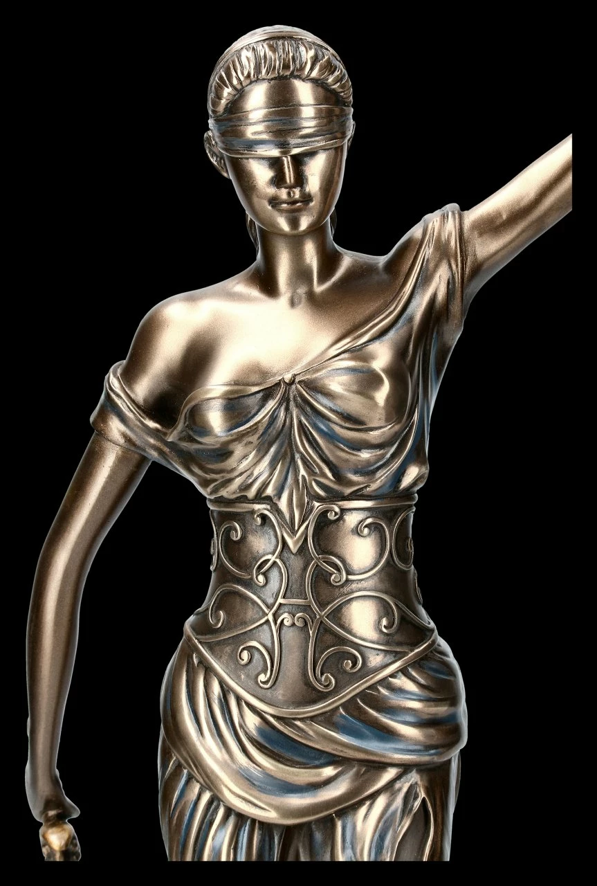 Justitia Statue Mittel - Gartenfigur 9 Justitia Statue Mittel - Gartenfigur – Bild 7