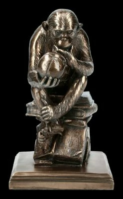 Affe Mit Schädel - Hugo Rheinhold -FIGUREN Verkäufe 2D KS3216 Affe mit Schaedel Hugo Rheinhold 1 1280x1280