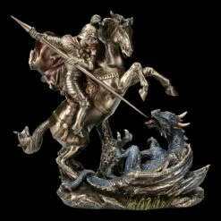 Heiliger Georg Figur - Der Drachentöter