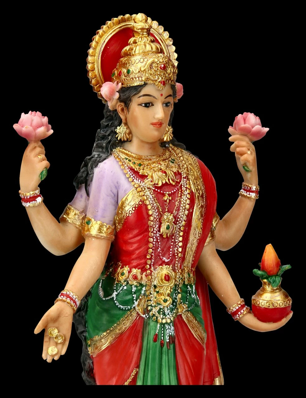 Hindu Göttin Figur - Lakshmi 8 Hindu Göttin Figur - Lakshmi – Bild 6
