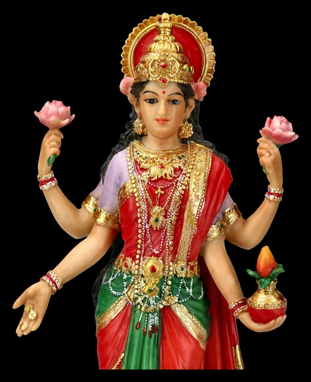 Hindu Göttin Figur - Lakshmi 9 Hindu Göttin Figur - Lakshmi – Bild 7