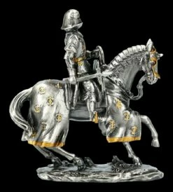 Zinn Ritter Figur - Deutscher Mit Axt Und Pferd -FIGUREN Verkäufe 2D KS5566 Zinn Ritter Figur Deutscher mit Axt und Pferd 1 1280x1280