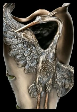 Jugendstil Vase Mit Reiher -FIGUREN Verkäufe 2D KS6372 Jugendstil Vase mit Reiher 2 1280x1280