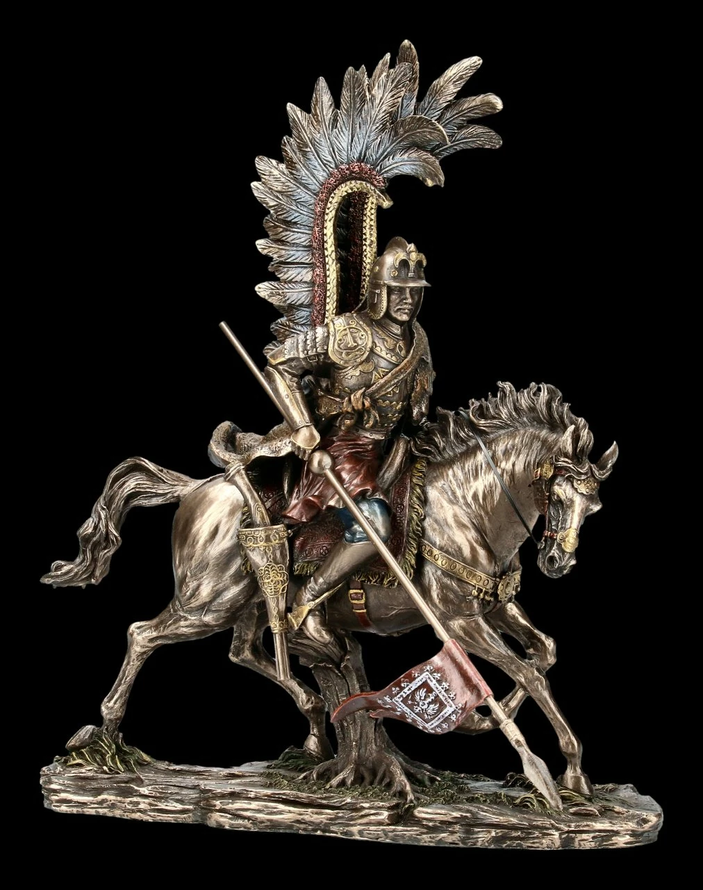 Polnische Husaren Figur Zu Pferd 3 Polnische Husaren Figur Zu Pferd