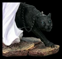 Elfen Figur Mit Panther An Der Leine -FIGUREN Verkäufe 2D KS6443 Elfen Figur mit Panther an der Leine 4 1280x1280