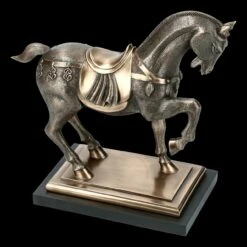 Pferde Figur - Verziert Auf Sockel -FIGUREN Verkäufe 2D KS6601 Pferde Figur Verziert auf Sockel 2 1280x1280