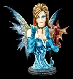 Elfen Büste - Feuer Fee Mit Drache -FIGUREN Verkäufe 2D ML11183 Elfen Bueste Feuer Fee mit Drache 1pmyVoAY0zvieG 1280x1280