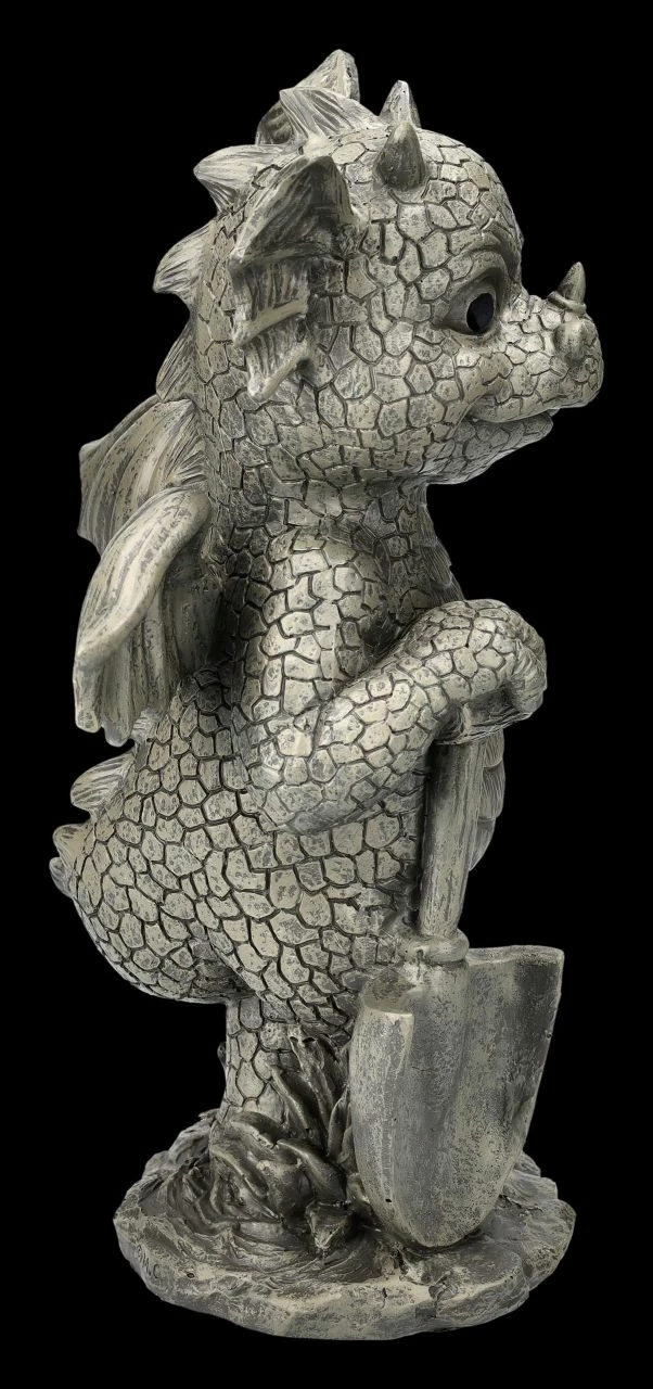 Gartenfigur - Drache Als Gärtner 7 Gartenfigur - Drache Als Gärtner – Bild 5
