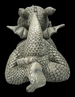 Gartenfigur - Drache Träumt Vor Sich Hin -FIGUREN Verkäufe 2D ML9374 Ersatzfotos 2 1280x1280