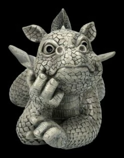 Gartenfigur - Drache Träumt Vor Sich Hin -FIGUREN Verkäufe 2D ML9374 Ersatzfotos 6 1280x1280