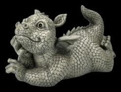 Gartenfigur - Drache Träumt Vor Sich Hin