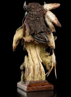 Indianer Büste - Indianer Mit Büffelhörnern -FIGUREN Verkäufe 4759 2 indianer bueste 2 1280x1280