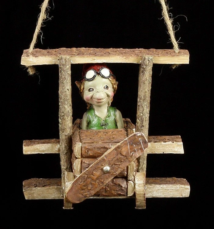 Pixie Figur Mit Flugzeug 4 Pixie Figur Mit Flugzeug – Bild 2