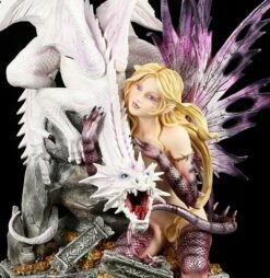 Drachen Elfe - Dragon Guard Mit Großem Weißen Drachen -FIGUREN Verkäufe 5186 7 drachen elfe 7 1280x1280