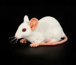 Weisse Maus Figur