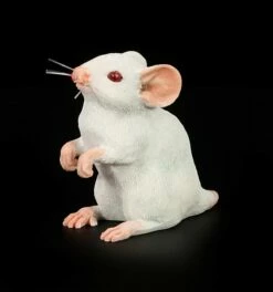 Weisse Maus Figur - Sitzend -FIGUREN Verkäufe 5312 3 mouse figure 3 1280x1280