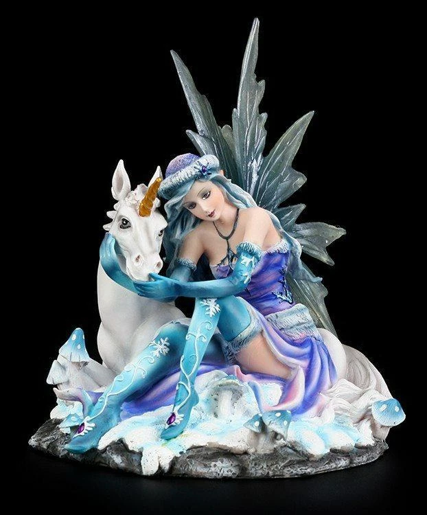 Elfen Figur - Mia Mit Einhorn 3 Elfen Figur - Mia Mit Einhorn
