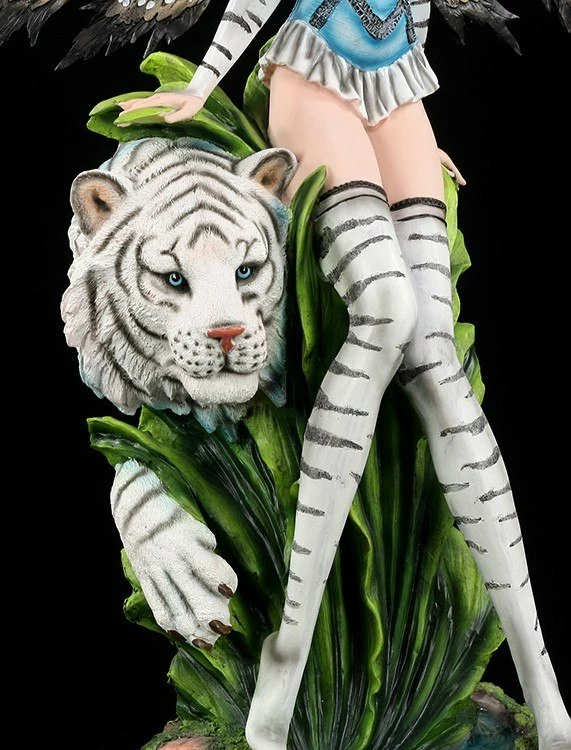 Große Elfen Figur - Tiger Lily Weiß 13 Große Elfen Figur - Tiger Lily Weiß – Bild 11