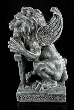 Geflügelter Löwe Mit Schwert -FIGUREN Verkäufe 5857 4 gefluegelter loewe 4 1280x1280