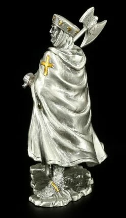 Zinn Ritter Figur Mit Umhang Und Axt -FIGUREN Verkäufe 5887 2 pewter knight 2 1280x1280