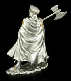 Zinn Ritter Figur Mit Umhang Und Axt -FIGUREN Verkäufe 5887 3 pewter knight 3 1280x1280