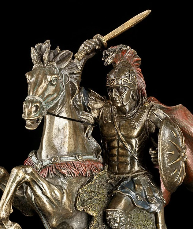 Alexander Der Große Figur Mit Pferd 9 Alexander Der Große Figur Mit Pferd – Bild 7