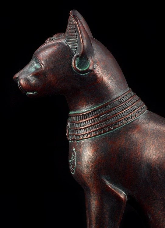 Bastet Figur Klein - Kupferoptik 12 Bastet Figur Klein - Kupferoptik – Bild 10