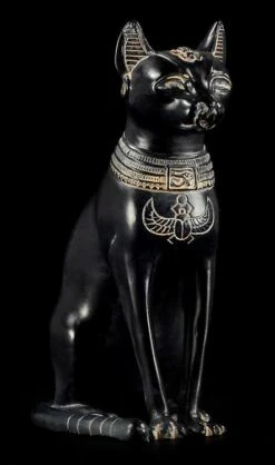 Bastet Figur Klein - Schwarz