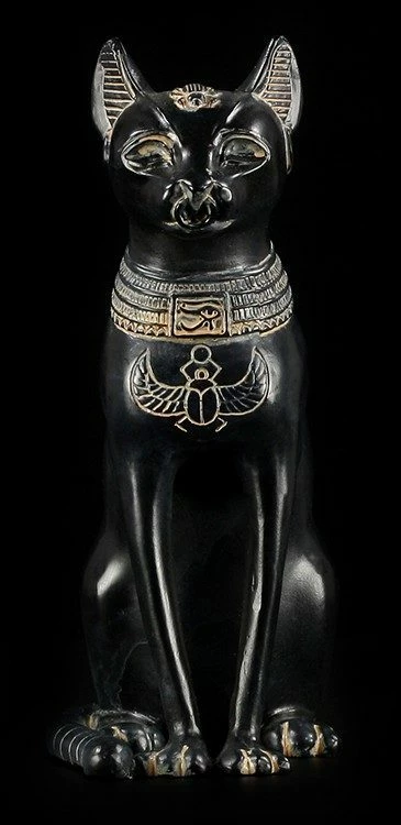 Bastet Figur Klein - Schwarz 4 Bastet Figur Klein - Schwarz – Bild 2