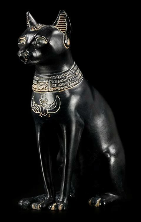 Bastet Figur Klein - Schwarz 5 Bastet Figur Klein - Schwarz – Bild 3