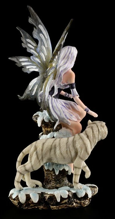Elfen Figur - Enela Mit Weißem Tiger 7 Elfen Figur - Enela Mit Weißem Tiger – Bild 5