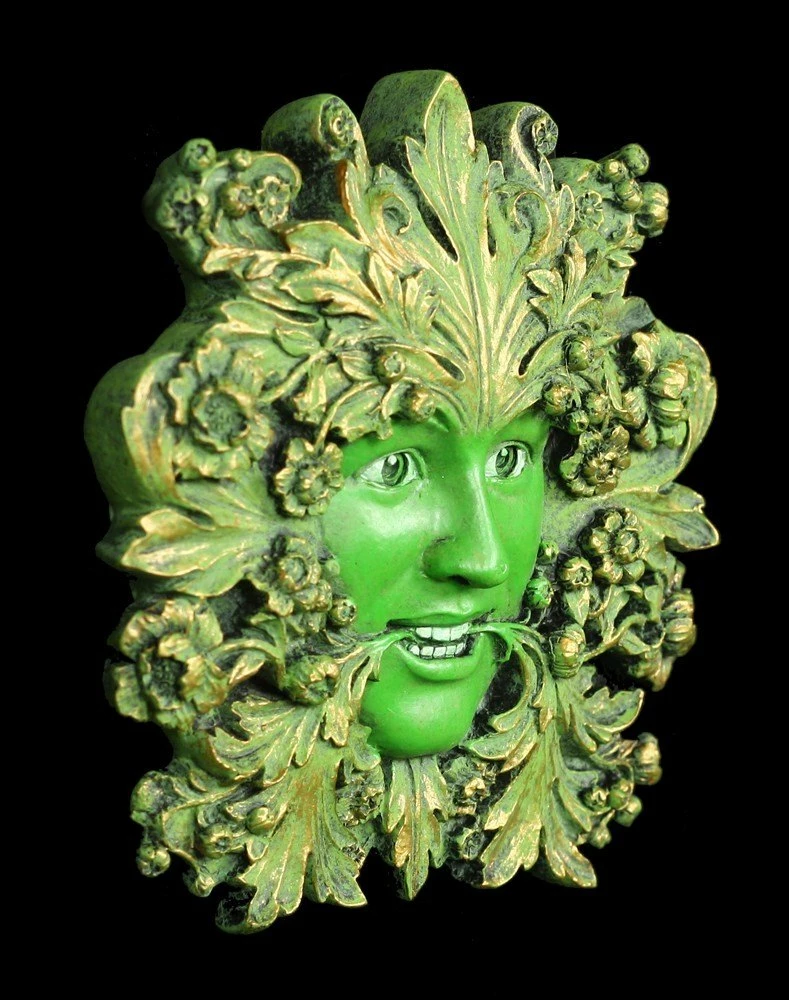 Garten Wandrelief - Grüne Herrin 4 Garten Wandrelief - Grüne Herrin – Bild 2