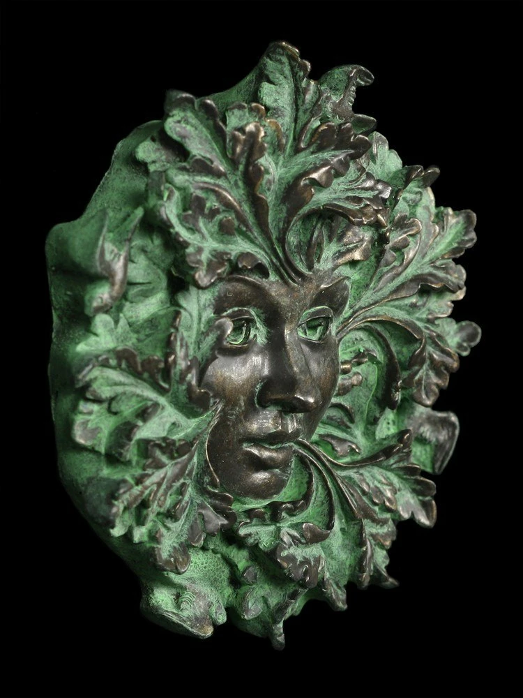 Garten Wandrelief - Grüner Geist 4 Garten Wandrelief - Grüner Geist – Bild 2