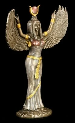 Isis Figur - Ägyptische Göttin Der Magie Bronziert -FIGUREN Verkäufe 6562 8 isis goettin magie 8 1280x1280