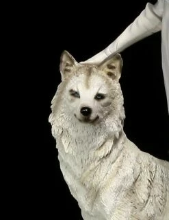 Große Elfen Figur - Maylea Mit Zwei Weißen Wölfen -FIGUREN Verkäufe 6610 10 elfe weisse woelfe 10 1280x1280