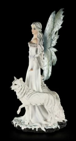 Elfen Figur - Niamh Die Eisprinzessin Mit Zwei Wölfen - Groß -FIGUREN Verkäufe 6676 2 niamh die eisprinzessin 2 1280x1280