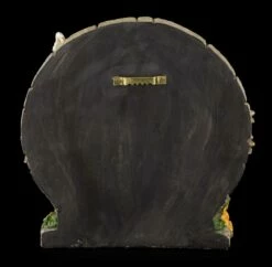 Türschild - Holztor Mit Blumen Verziert -FIGUREN Verkäufe 7057 3 pixie tuerschild rund 3 1280x1280