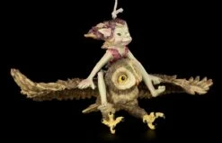 Pixie Figur - Mit Eule Hoch Hinaus