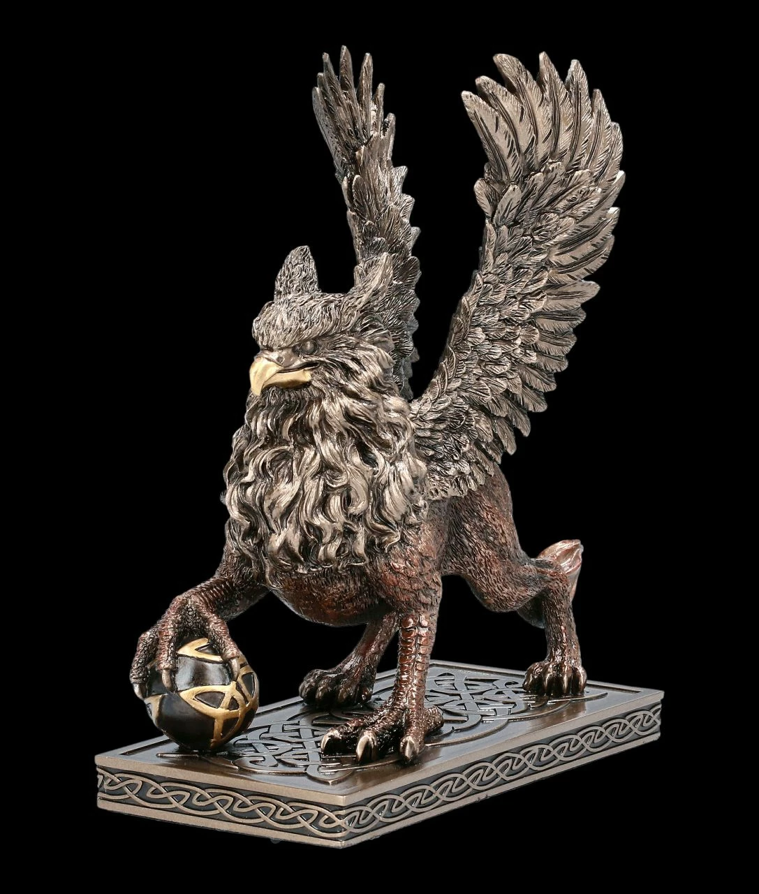 Greif Figur Auf Rechteckiger Base 4 Greif Figur Auf Rechteckiger Base – Bild 2