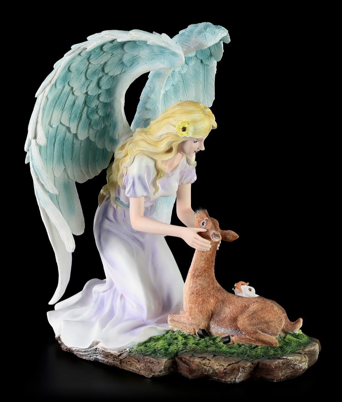 Engel Figur - Calista Mit Reh 9 Engel Figur - Calista Mit Reh – Bild 7