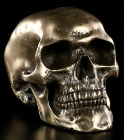 Totenkopf Medium - Bronziert