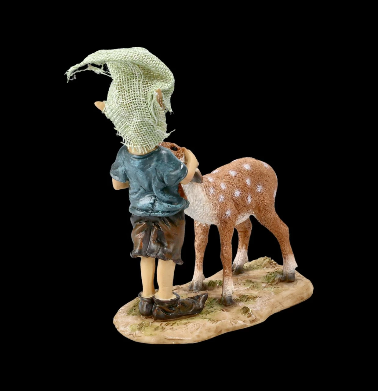 Pixie Kobold Figur Mit Rehkitz - Bambi Und Ich 7 Pixie Kobold Figur Mit Rehkitz - Bambi Und Ich – Bild 5