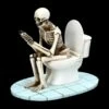 Skelett Figur Sitzt Auf WC -FIGUREN Verkäufe AMI 13879 Skelett Figur sitzt auf WC 3 1280x1280
