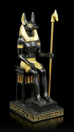 Ägyptische Figur - Anubis Sitzend