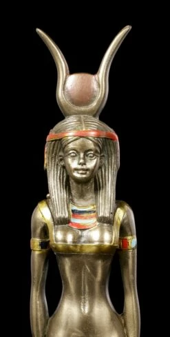 Ägyptische Figur - Totengöttin Isis - Bronziert -FIGUREN Verkäufe Aegyptische Figur Totengoettin Isis Bronziert 6 1280x1280