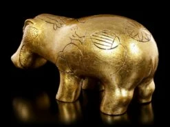 Ägyptische Nilpferd Figur - Goldfarben 11 Ägyptische Nilpferd Figur - Goldfarben -FIGUREN Verkäufe Aegyptisches Nilpferd Goldfarben 4 1280x1280