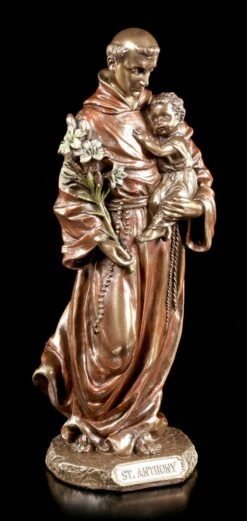 Heiligen Figur - St. Antonius Mit Kleinem Jesus