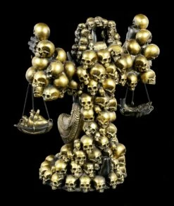 Anubis Figur Mit Herz Und Feder Groß -FIGUREN Verkäufe Anubis Figur Mit Herz Und Feder Schwarz Gold Gross 3 1280x1280