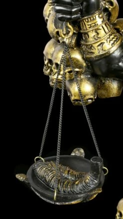 Anubis Figur Mit Herz Und Feder Groß -FIGUREN Verkäufe Anubis Figur Mit Herz Und Feder Schwarz Gold Gross 7 1280x1280