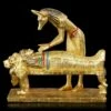 Anubis Figur Bei Mumifizierung - Goldfarben -FIGUREN Verkäufe Anubis Mumifizierung Goldfarben 1 1280x1280